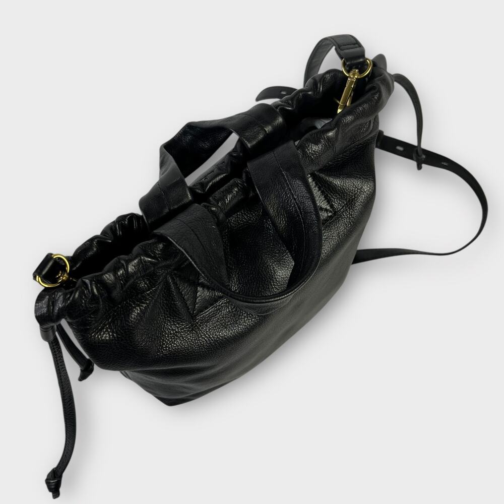 Madewell The Piazza Crossbody Bag Black Leather - Picture 4 of 10